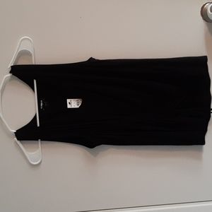 NWT Express Side Ruched V Neck Sleeveless Tank